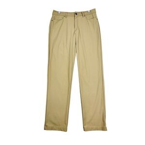 VRST Limitless 5-Pocket Slim Fit Pants 31x32 Khaki Tan Polyester